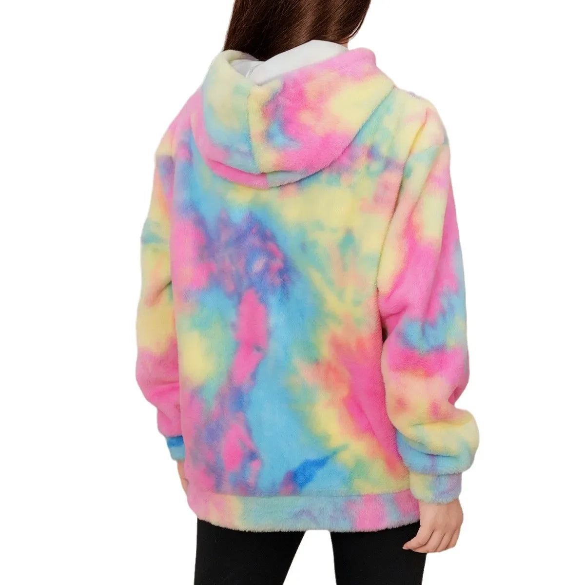 Rainbow matching hoodie set