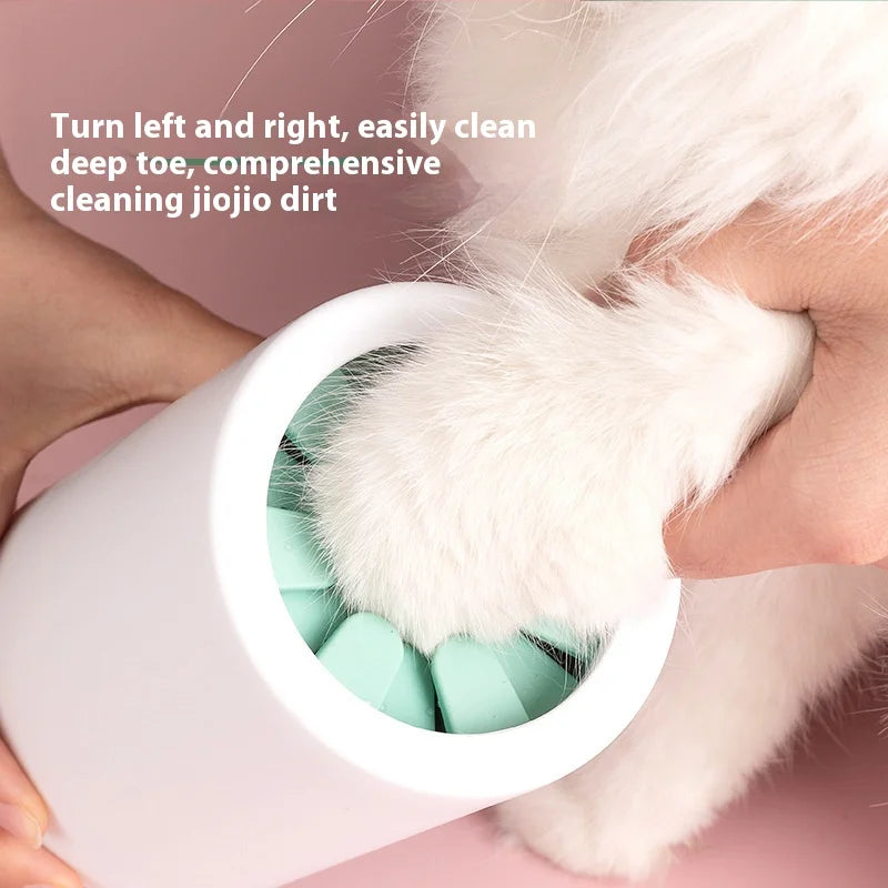 Soft Pet Foot Washer Cup Silicone