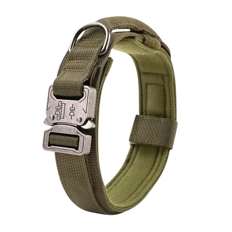 Nylon Tactical Dog Collar with Handle